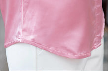 Load image into Gallery viewer, Elegant Satin Silk Office Blouse
