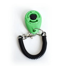 Load image into Gallery viewer, Dog Training Clicker Pet Cat Plastic New Dogs Click Trainer Aid Tools Adjustable Wrist Strap Sound Key Chain Dog Supplies
