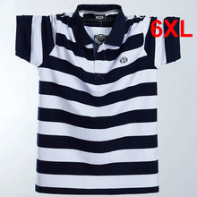 Load image into Gallery viewer, Contrast Stripe Summer Polo Shirt
