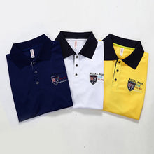 Load image into Gallery viewer, Polo Shirt Men Summer New Men's Short-Sleeved Polo Shirt Mens Embroidery Synthetic Fiber Fabric Youth Casual Business Polo Shirt
