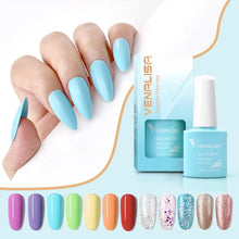 Load image into Gallery viewer, Venalisa VIP4 Nail Gel Polish HEMA/TPO FREE Full Coverage Beautiful Semi Permanent Soak Off UV LED Gel Nail Polish Gel Lacquer
