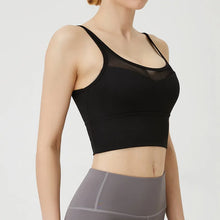 Load image into Gallery viewer, Sports Bra for Women Gym Shockproof Mesh Sports Quick-drying Bra Running Fitness Yoga Women Training Sports Underwear
