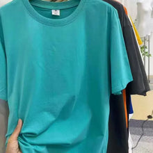 Load image into Gallery viewer, Heavyweight Cotton Drop Shoulder Tee
