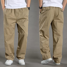 Load image into Gallery viewer, Loose Cotton Cargo Work Pants
