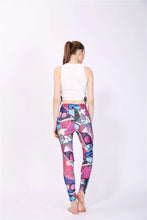 Load image into Gallery viewer, Women Leggings High Waist Cartoon Comic Beauty Print Trousers Soft Female Casual Elastic Pant
