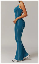 Load image into Gallery viewer, Sleek Back Hollow Bodysuit Jumpsuit
