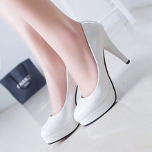 Load image into Gallery viewer, Femmes Hauts Talons Women Fashion Classic High Heel Shoes Lady Office Grey High Heel Shoes Female Pumps Wedding Shoes 34-42
