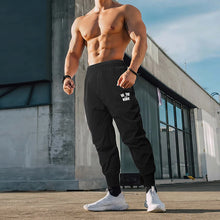 Load image into Gallery viewer, Joggers Pants Men Muscle Fitness Running Pants Training Sport Quick Dry Gym Training Sweatpants Bodybuilding Beam Mouth Trouser
