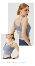Load image into Gallery viewer, Sports Bra for Women Gym Shockproof Mesh Sports Quick-drying Bra Running Fitness Yoga Women Training Sports Underwear
