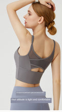 Load image into Gallery viewer, Sports Bra for Women Gym Shockproof Mesh Sports Quick-drying Bra Running Fitness Yoga Women Training Sports Underwear
