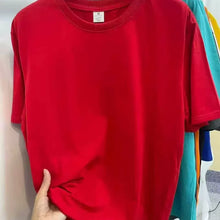Load image into Gallery viewer, Heavyweight Cotton Drop Shoulder Tee
