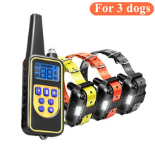 Load image into Gallery viewer, Electric Dog Training Collar Waterproof Dog Bark Collar Pet With Remote Control Rechargeable Anti Barking Device All Size Dogs
