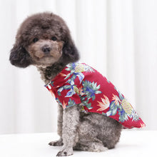 Load image into Gallery viewer, Hawaiian Print Breathable Dog Shirt
