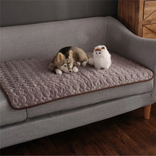Load image into Gallery viewer, Dog Mat Cooling Summer Pad Mat For Dogs Cat Blanket Sofa Breathable Pet Dog Bed Summer Washable For Small Medium Large Dogs Car
