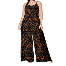 Load image into Gallery viewer, Fall New Fashion Polyester Cotton Polynesian Rompers Plus Size Women'S Clothing Custom Prom Samoan Jumpsuits
