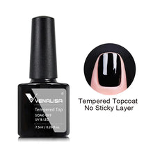 Load image into Gallery viewer, VENALISA New Arrival Long Wear Tempered Nowipe Top Coat Easy Peel Off Water Base Coat Basic Nail Gel Polish Enamel Varnish Gels

