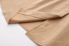 Load image into Gallery viewer, Irregular Pocket High Waist Midi
