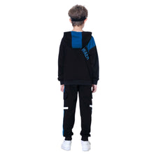 Load image into Gallery viewer, Kids Tracksuits,Teen Boys School Sweatsuits,Fashion Cotton Hooded Tops + Pants Set,Soft Children's Long Sleeve Sportswear
