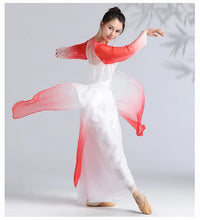 Load image into Gallery viewer, Classical Gradient Chiffon Dance Dress
