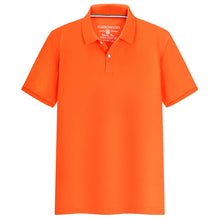 Load image into Gallery viewer, Polo Shirts Custom Logo Printing/embroidery 100% Polyester Breathable Male Polo Employee Polo Shirt Uniform Top Shirts For Men
