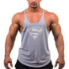Load image into Gallery viewer, Gym Muscle Fitness Training Running Vest Clothing Tank Top Mens Bodybuilding Sleeveless Singlets Fashion Workout  Undershirt
