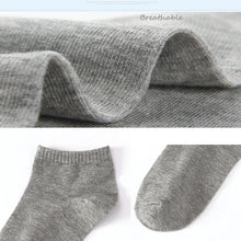 Load image into Gallery viewer, Men’s Large-Size Breathable Ankle Socks (5 Pairs)
