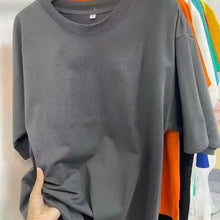 Load image into Gallery viewer, Heavyweight Cotton Drop Shoulder Tee
