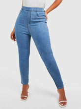 Load image into Gallery viewer, Stretch Pencil Denim Jeans
