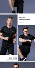 Load image into Gallery viewer, Men's Fitness Gym T Shirts 2020 Shirt Homme Running Men Designer Quick Dry T-Shirts Running Slim Fit Tops Tees Sport Muscle Tee
