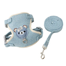 Load image into Gallery viewer, Lovely Small Pet Vest Chest Strap Dog Leash Traction Rope Walking Dog Cat Bunny Vest Harness Poodle Collar Leash Dog Accessories
