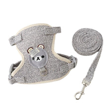 Load image into Gallery viewer, Lovely Small Pet Vest Chest Strap Dog Leash Traction Rope Walking Dog Cat Bunny Vest Harness Poodle Collar Leash Dog Accessories
