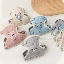 Load image into Gallery viewer, Lovely Small Pet Vest Chest Strap Dog Leash Traction Rope Walking Dog Cat Bunny Vest Harness Poodle Collar Leash Dog Accessories
