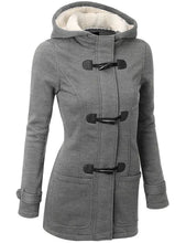 Load image into Gallery viewer, Women Basic Jackets 2025 Autumn Women's Overcoat Zipper Causal Outwear Coat Female Hooded Coat Casaco Feminino Ladies Jacket
