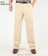 Load image into Gallery viewer, Summer Cotton Straight Office Trousers
