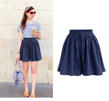 Load image into Gallery viewer, High Waist Loose Chiffon Shorts
