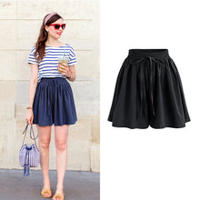 Load image into Gallery viewer, High Waist Loose Chiffon Shorts
