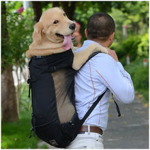 Load image into Gallery viewer, Hiking Pet Dog Carrier Travel Backpack Outdoor Ventilation Breathable Bicycle Motorcycle Outdoor Sport Mesh Bag Drop Shipping
