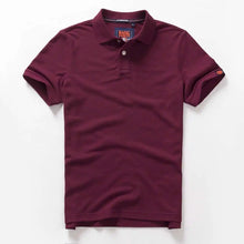 Load image into Gallery viewer, Embroidered Cotton Casual Summer Polo
