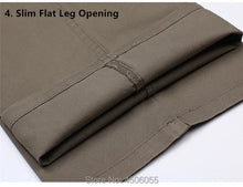 Load image into Gallery viewer, Summer Cotton Straight Office Trousers
