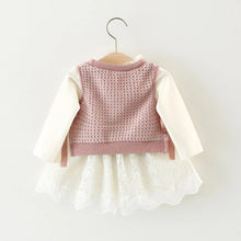 Load image into Gallery viewer, Autumn Knitted Baby Tutu Dress

