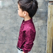 Load image into Gallery viewer, Boys Formal Long Sleeve Shirt
