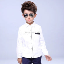 Load image into Gallery viewer, Boys Formal Long Sleeve Shirt
