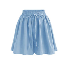 Load image into Gallery viewer, High Waist Loose Chiffon Shorts
