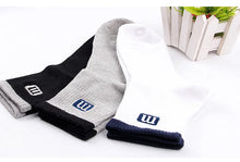 Load image into Gallery viewer, Men’s Premium Cotton Crew Socks – 3 Pair Pack
