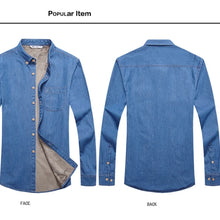 Load image into Gallery viewer, Thick Cashmere Warm Casual Shirt
