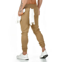 Load image into Gallery viewer, Joggers Sweatpants Men Casual Pants Solid Color Gym Fitness Workout Sportswear Trousers Autumn Winter Male Crossfit Trackpants
