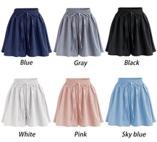 Load image into Gallery viewer, High Waist Loose Chiffon Shorts
