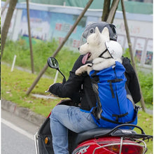Load image into Gallery viewer, Hiking Pet Dog Carrier Travel Backpack Outdoor Ventilation Breathable Bicycle Motorcycle Outdoor Sport Mesh Bag Drop Shipping
