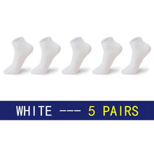 Load image into Gallery viewer, Men’s Large-Size Breathable Ankle Socks (5 Pairs)
