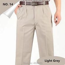 Load image into Gallery viewer, Summer Cotton Straight Office Trousers
